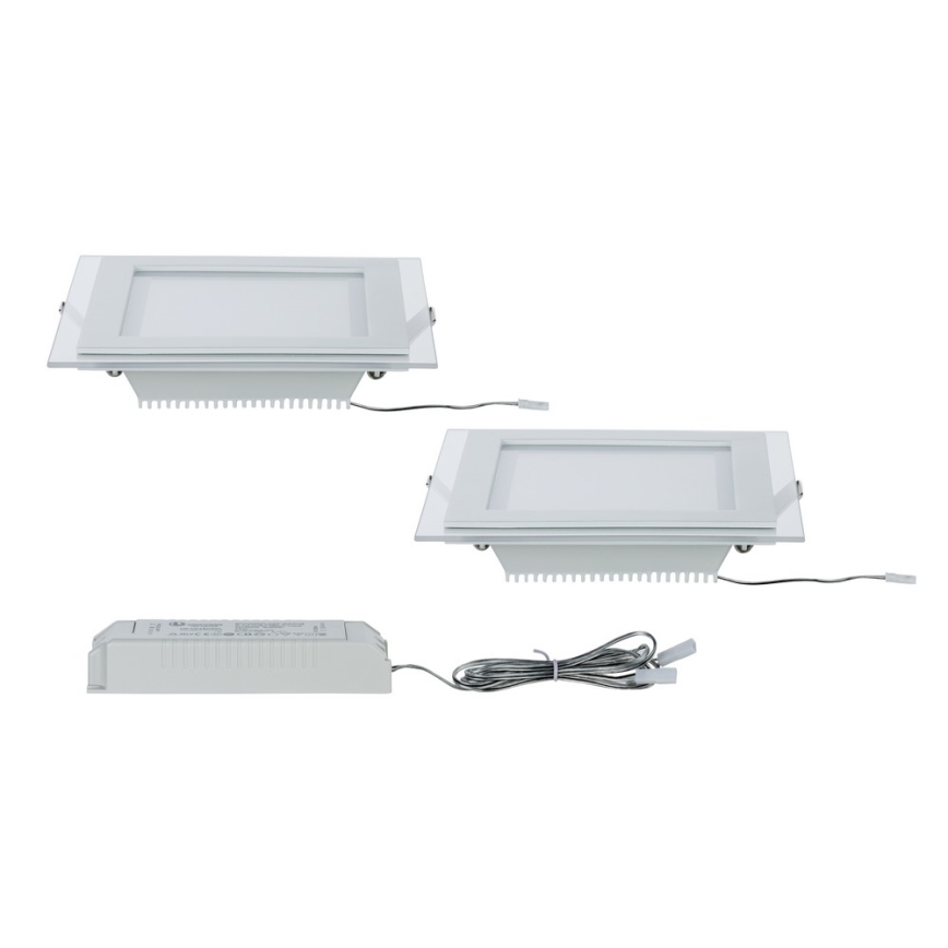 Paulmann 92706 - SET 2xLED Recessed light DECODICE 2xLED/7,5W/230V