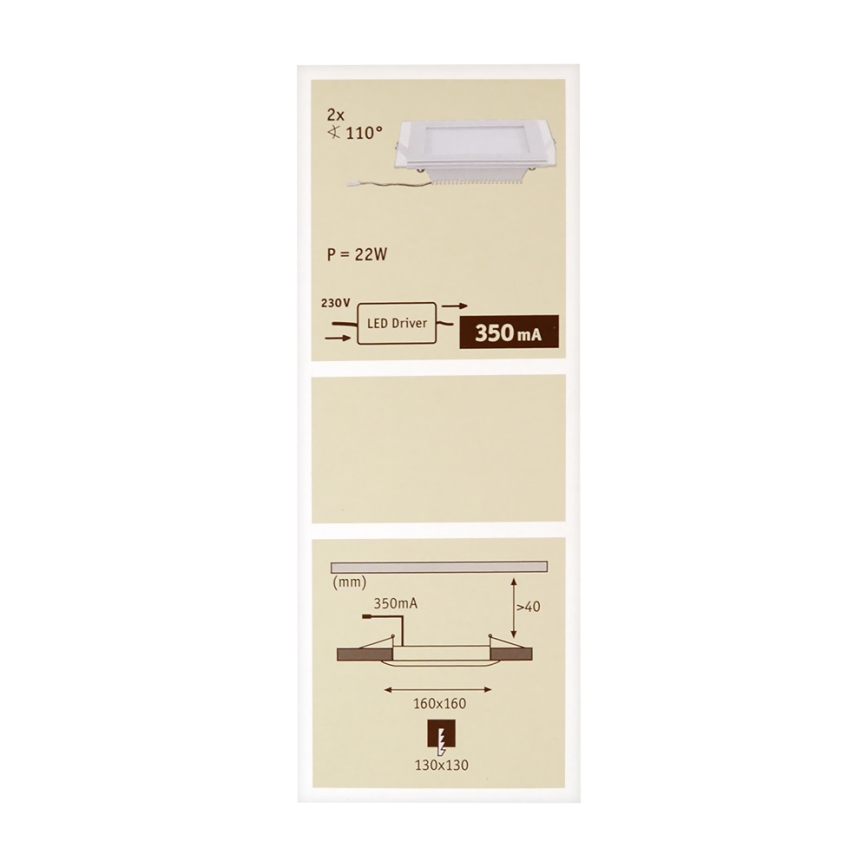 Paulmann 92706 - SET 2xLED Recessed light DECODICE 2xLED/7,5W/230V