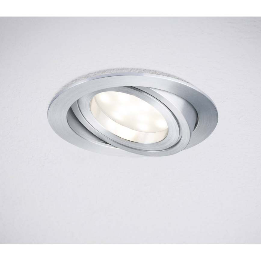 Paulmann 92798 - 1xLED/6,8W IP23 Bathroom recessed light COIN 230V