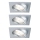 Paulmann 92799 - SET 3x LED/6,8W IP23 Bathroom recessed light COIN 230V