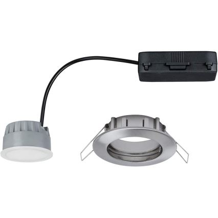 Paulmann 92827 - SET 3xLED/7W IP44 Dimmable bathroom recessed light COIN 230V