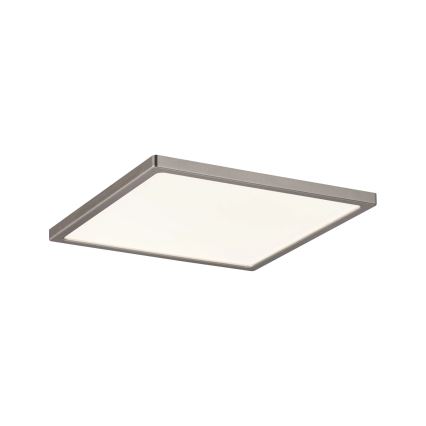 Paulmann 92939 - LED/11W IP44 Dimmable AREO Bathroom Recessed Ceiling Light 230V 18x18 cm Matte Chrome