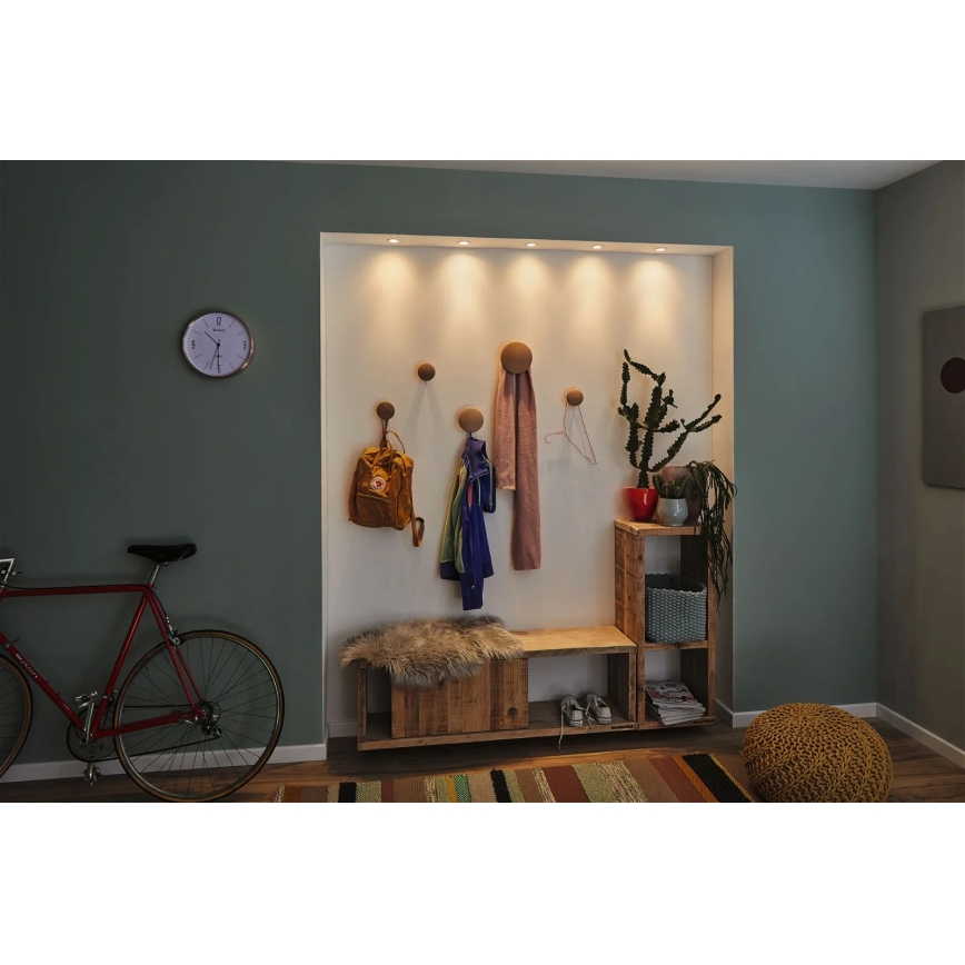 Paulmann 92970 - LED/4,2W IP23 Dimmable bathroom recessed light COIN 230V