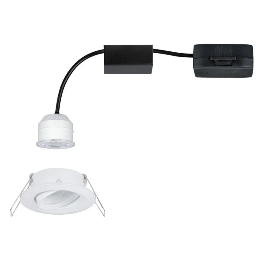 Paulmann 92970 - LED/4,2W IP23 Dimmable bathroom recessed light COIN 230V