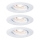 Paulmann 92971 - SET 3x LED/4,2W IP23 Dimmable bathroom recessed light NOVA 230V