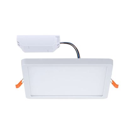 Paulmann 92993 - AREO LED 13W IP44 bathroom recessed downlight 230V 2000/3000/4000K 17,5x17,5 cm white