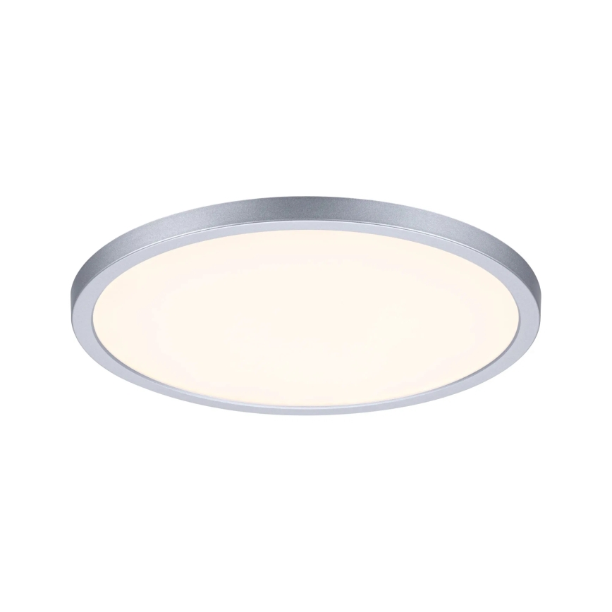 Paulmann 93046 - LED/16W IP44 Dimmable Bathroom Recessed Downlight AREO 230V 3000-6500K Ø 23 cm Matte Chrome