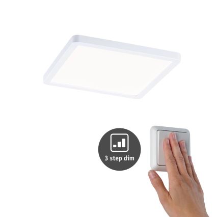 Paulmann 93059 - LED/13W IP44 Dimmable Bathroom Recessed Downlight AREO 230V 17,5x17,5 cm White
