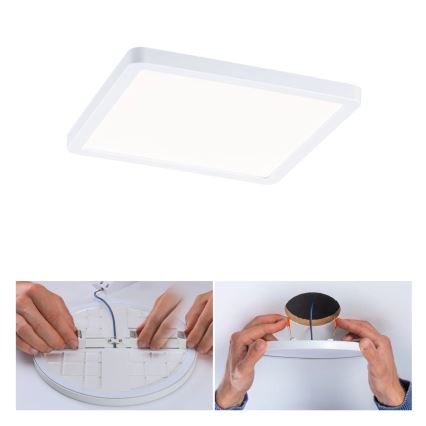 Paulmann 93059 - LED/13W IP44 Dimmable Bathroom Recessed Downlight AREO 230V 17,5x17,5 cm White