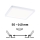 Paulmann 93059 - LED/13W IP44 Dimmable Bathroom Recessed Downlight AREO 230V 17,5x17,5 cm White