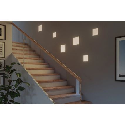 Paulmann 93060 - LED/16W IP44 Dimmable AREO Bathroom Recessed Ceiling Light 230V 23x23 cm White
