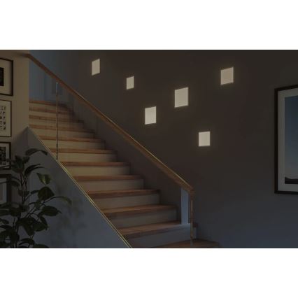 Paulmann 93060 - LED/16W IP44 Dimmable AREO Bathroom Recessed Ceiling Light 230V 23x23 cm White