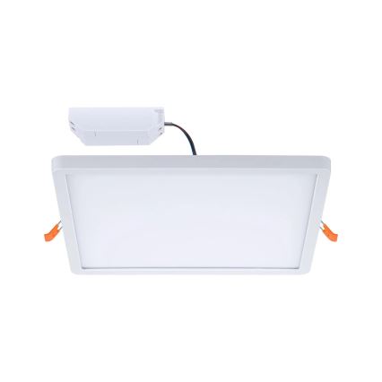 Paulmann 93060 - LED/16W IP44 Dimmable AREO Bathroom Recessed Ceiling Light 230V 23x23 cm White