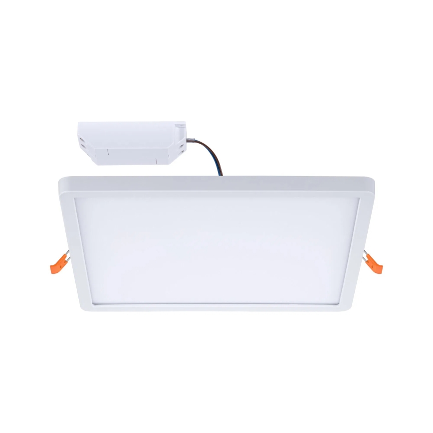 Paulmann 93060 - LED/16W IP44 Dimmable AREO Bathroom Recessed Ceiling Light 230V 23x23 cm White