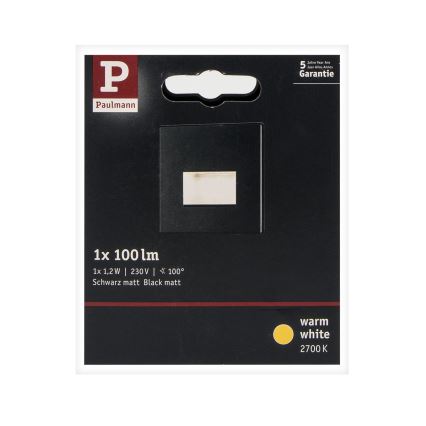 Paulmann 93094 - LED/1,2W Staircase light EDGE 230V