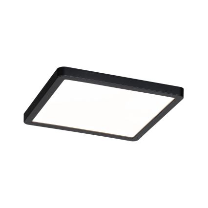 Paulmann 93101 - AREO LED/13W IP44 Bathroom recessed downlight 230V 2000/3000/4000K 17.5x17.5 cm Black