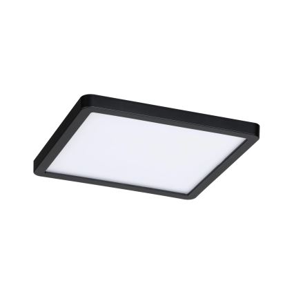 Paulmann 93101 - AREO LED/13W IP44 Bathroom recessed downlight 230V 2000/3000/4000K 17.5x17.5 cm Black