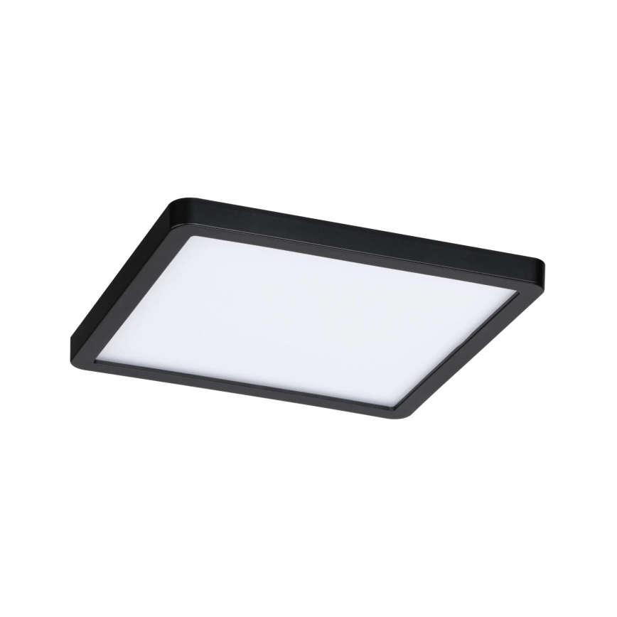 Paulmann 93101 - AREO LED/13W IP44 Bathroom recessed downlight 230V 2000/3000/4000K 17.5x17.5 cm Black
