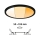 Paulmann 93102 - LED 16W IP44 Dimmable Bathroom Recessed Downlight AREO 230V 2000/3000/4000K Ø 23 cm Black