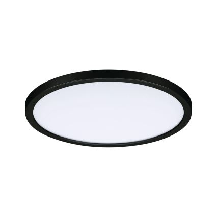 Paulmann 93102 - LED 16W IP44 Dimmable Bathroom Recessed Downlight AREO 230V 2000/3000/4000K Ø 23 cm Black