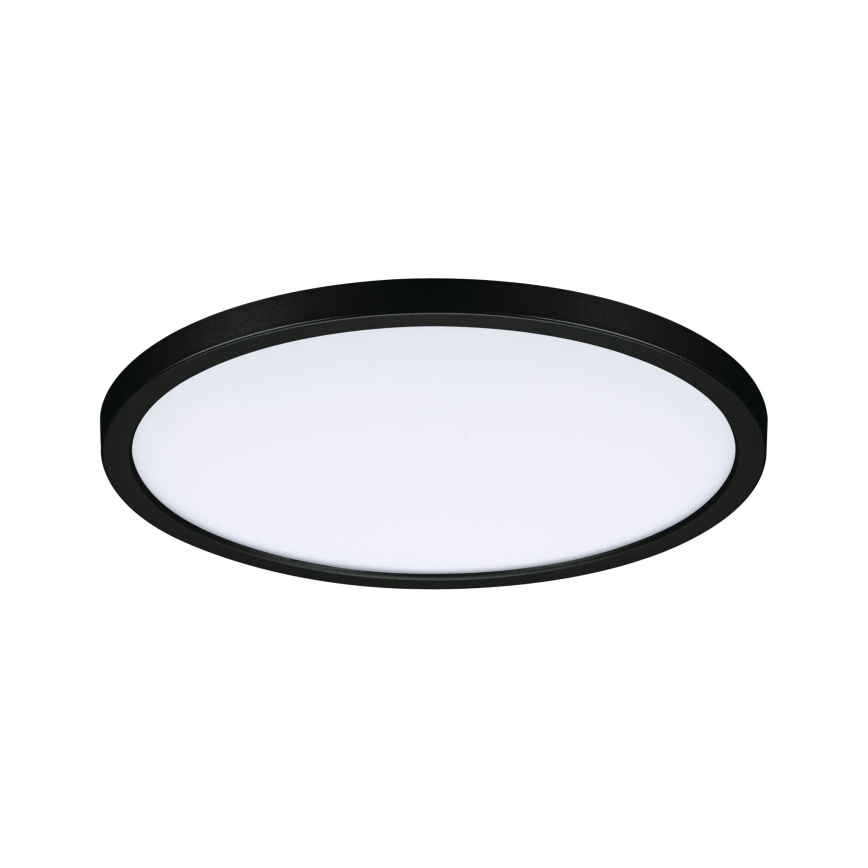 Paulmann 93102 - LED 16W IP44 Dimmable Bathroom Recessed Downlight AREO 230V 2000/3000/4000K Ø 23 cm Black