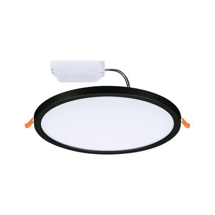 Paulmann 93102 - LED 16W IP44 Dimmable Bathroom Recessed Downlight AREO 230V 2000/3000/4000K Ø 23 cm Black
