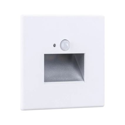 Paulmann 93133 - LED/1,2W Staircase light with sensor EDGE 230V white