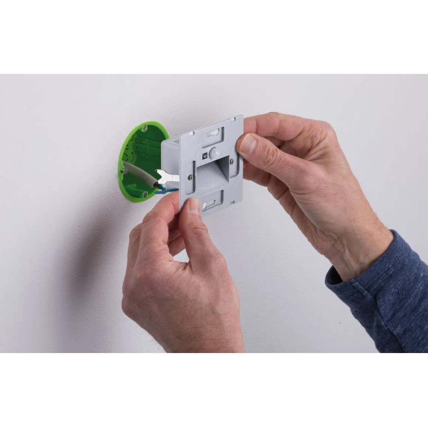 Paulmann  93135 - LED/1,2W Staircase light with sensor EDGE 230V black