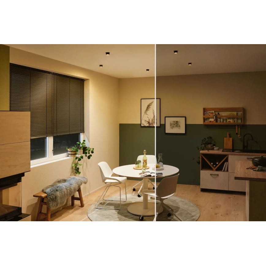 Paulmann 93379 - SET 3xLED/6W IP44 Dimmable bathroom recessed light GIL 230V