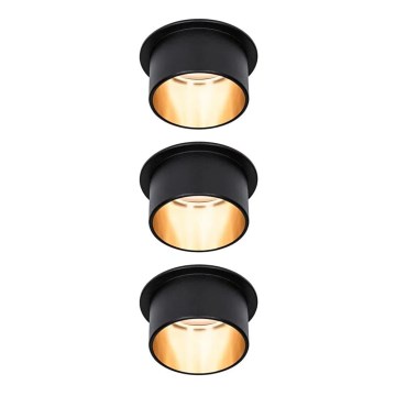 Paulmann 93379 - SET 3xLED/6W IP44 Dimmable bathroom recessed light GIL 230V