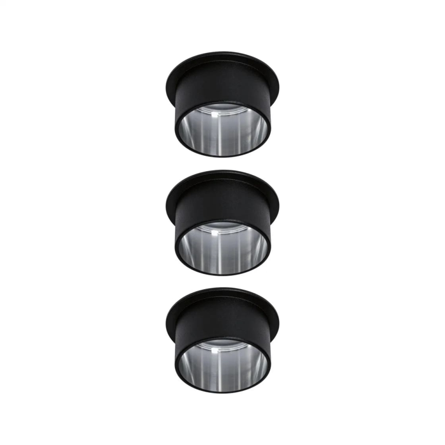 Paulmann 93383 - SET 3xLED/6W IP44 Dimmable bathroom recessed light GIL 230V