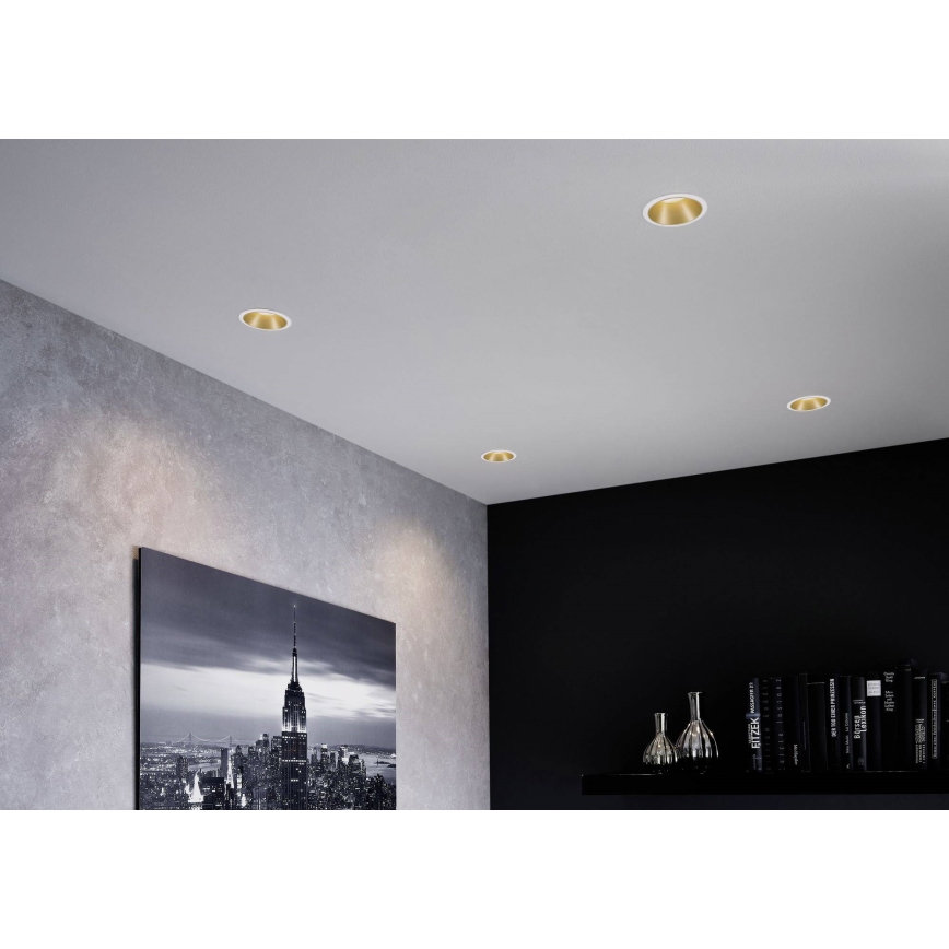 Paulmann 93406 - SET 3xLED/6,5W IP44 Dimmable bathroom recessed light COLE 230V