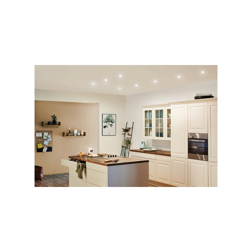 Paulmann 93449 - SET 3xLED/6,5W IP23 Bathroom recessed light NOVA 230V