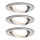 Paulmann 93483 - SET 3xLED/6,5W IP23 Dimmable bathroom recessed light NOVA 230V
