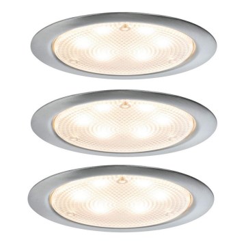Paulmann 93559 - SET 3xLED/2,8W Recessed light with sensor MICRO LINE 230V 2700K