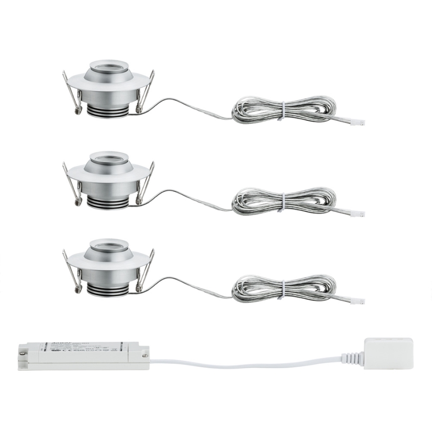 Paulmann 93579 - SET 3xLED suspended ceiling light 3xLED/3,8W/230/12V