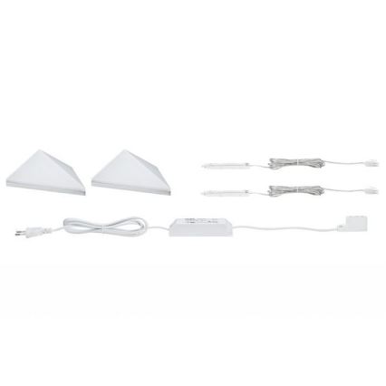 Paulmann 93584 - SET 2xLED/6,2W IP44 Furniture lighting KITE 230V