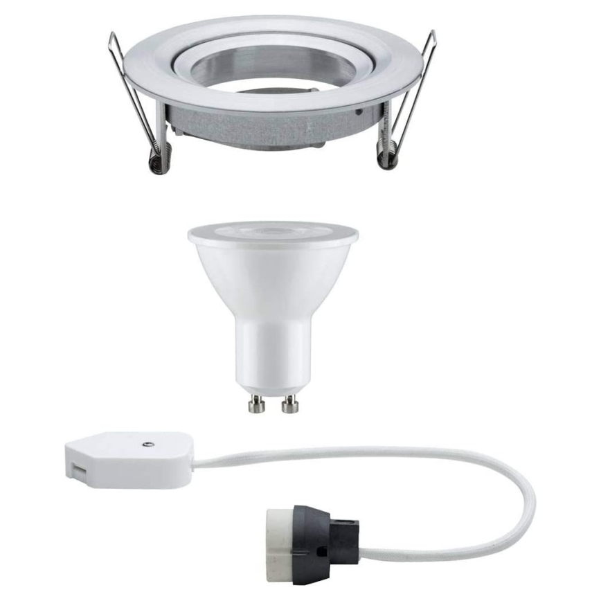 Paulmann 93602 - LED GU10/7W IP23 Dimmable bathroom recessed light NOVA 230V