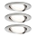 Paulmann 93652 - SET 3x LED GU10/6,1W IP23 Bathroom recessed light 230V