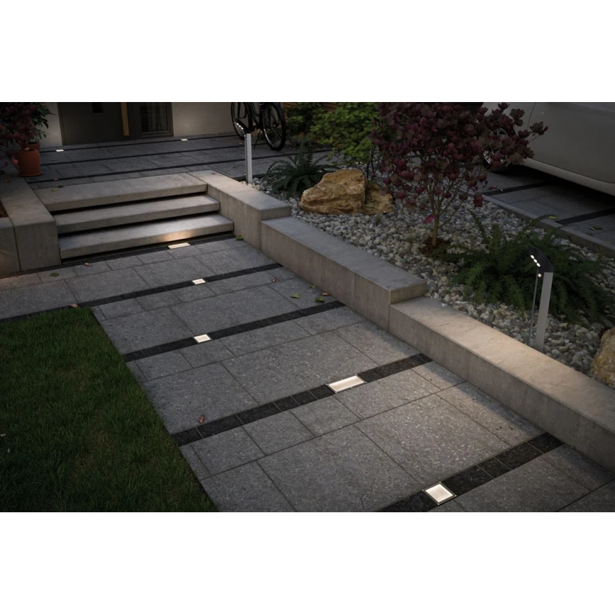 Paulmann 93774 - LED/0,24W IP67 Solar driveway light CUBE 1,2V