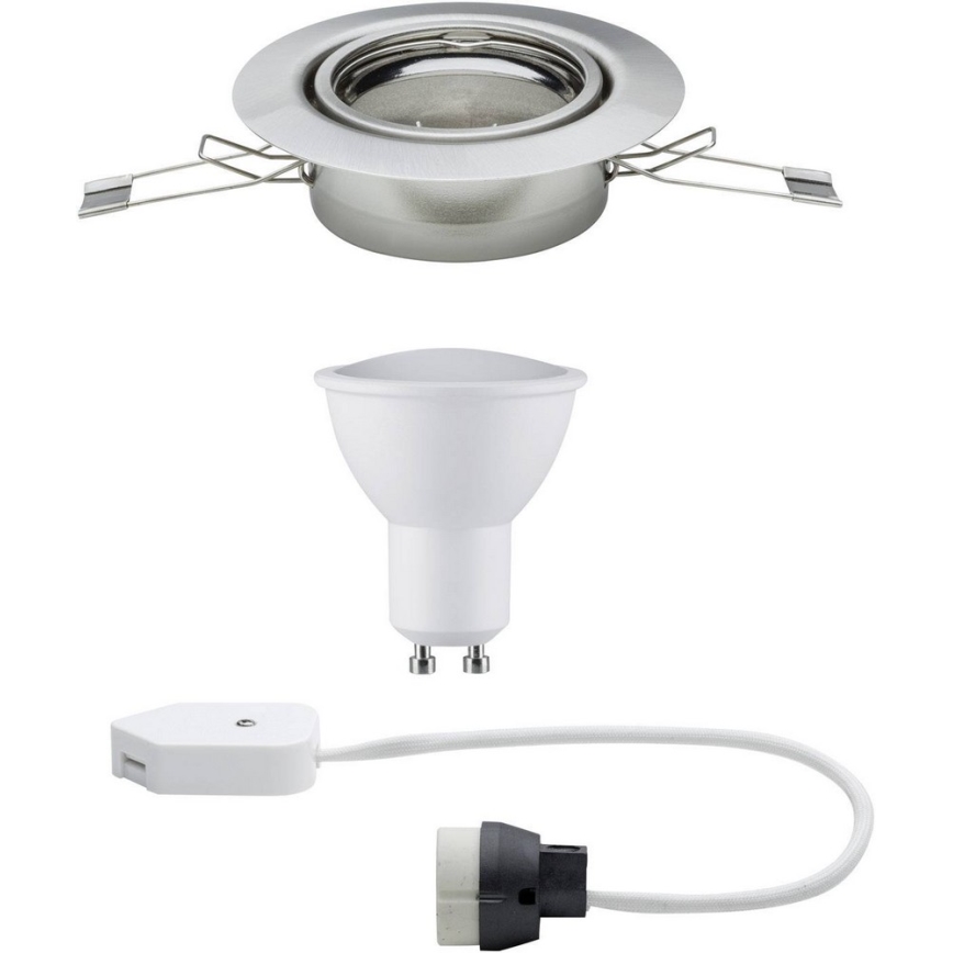Paulmann 93849 - LED-GU10/4,5W/230V Recessed light PREMIUM LINE 230V
