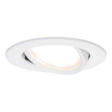 Paulmann 93871 - COIN LED 6W IP23 Dimmable Bathroom Recessed Downlight, 230V