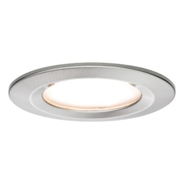 Paulmann 93871 - LED/6,8W IP44 Bathroom recessed light COIN 230V
