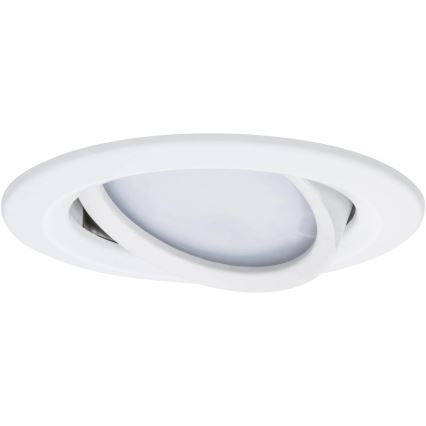 Paulmann 93871 - COIN LED 6W IP23 Dimmable Bathroom Recessed Downlight, 230V