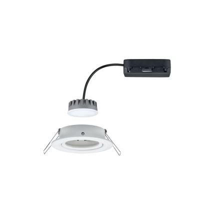 Paulmann 93871 - COIN LED 6W IP23 Dimmable Bathroom Recessed Downlight, 230V