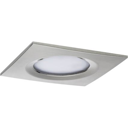 Paulmann 93891 - LED/6,8W IP44 Dimmable bathroom recessed light COIN 230V
