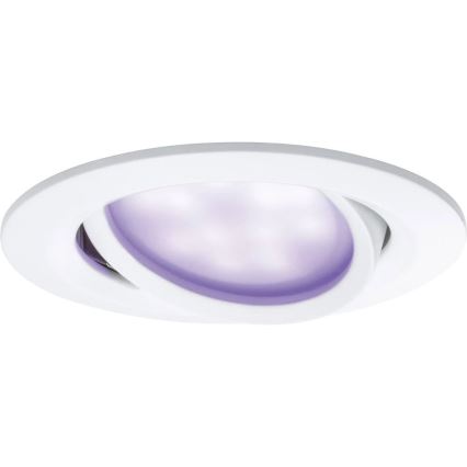 Paulmann 93940 -SET 3x LED RGBW/2W IP23 Dimmable bathroom recessed light 230V