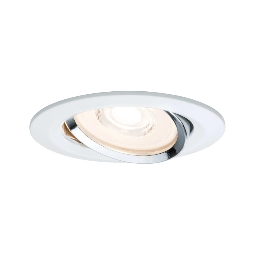Paulmann 93942 - SET 3xLED/6,8W IP23 Dimmable bathroom recessed light COIN 230V