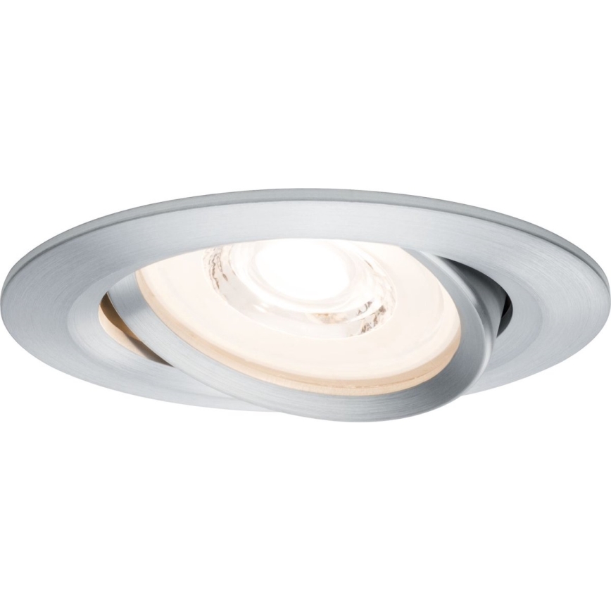 Paulmann 93943 - Set of 3 LED 6.8 W IP23 Dimmable Bathroom Recessed Downlights COIN 230 V