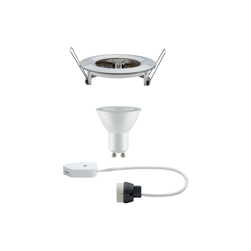 Paulmann 93959 - LED-GU10/7W IP44 Dimmable bathroom light NOVA 230V